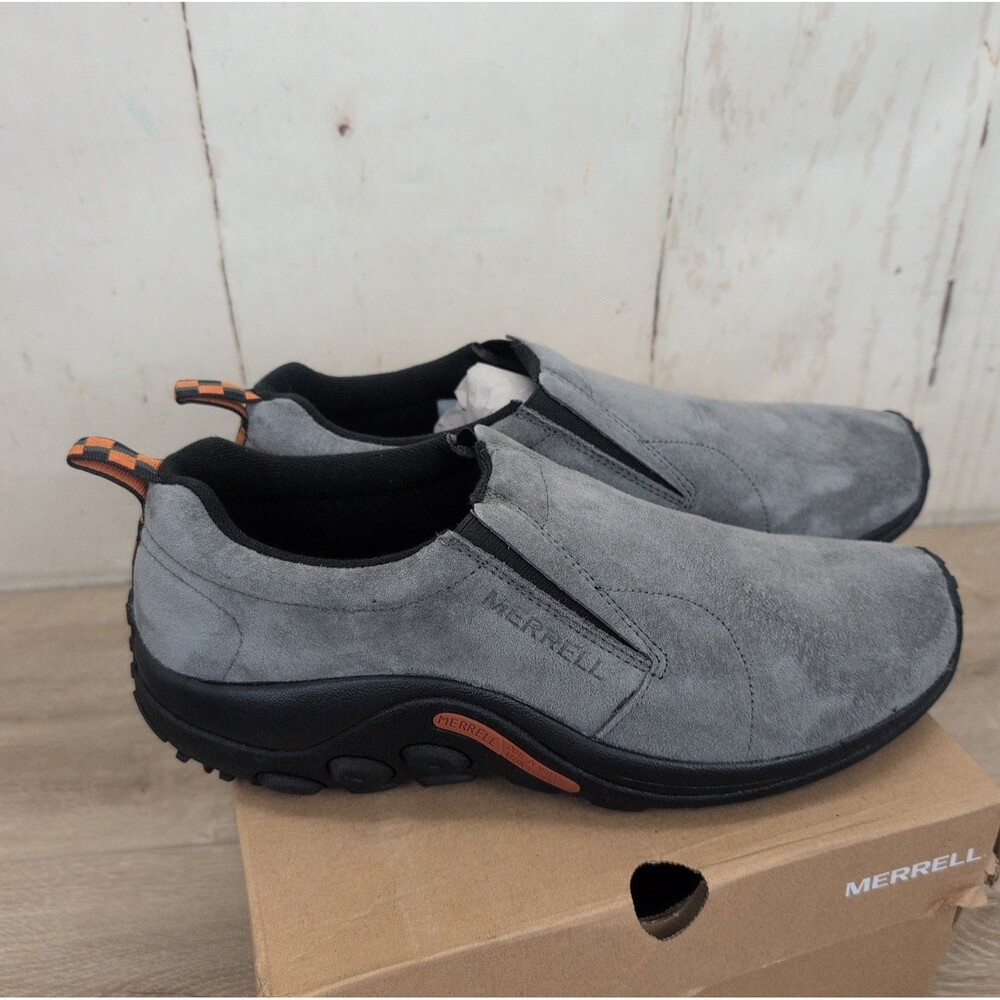 Merrell Jungle Moc Pewter Grey Men's Size 13 Hiking Trail Shoes J60805 New - Picture 3 of 7